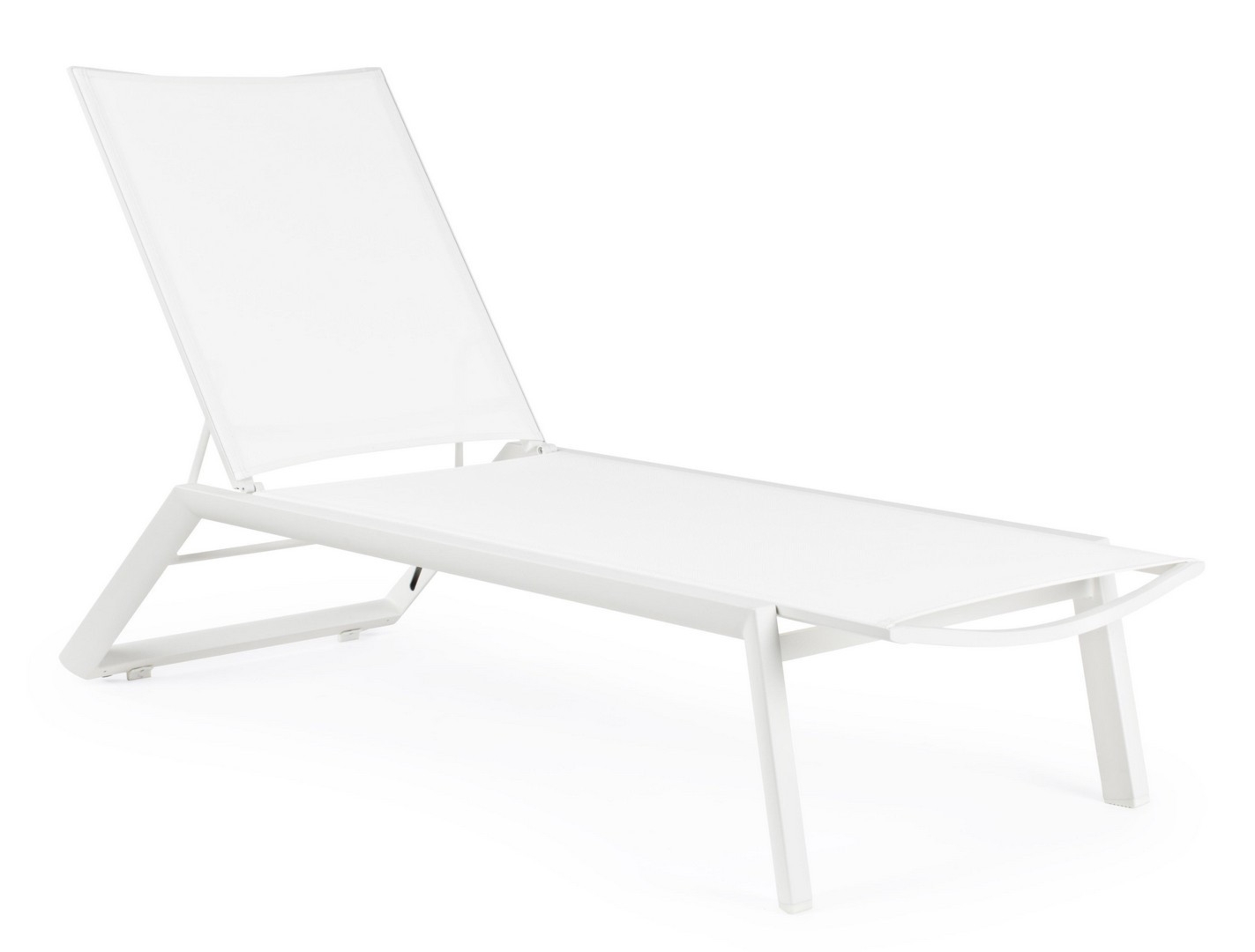 Leżak ogrodowy CRUISE biały 67x194 aluminiowy Bizzotto