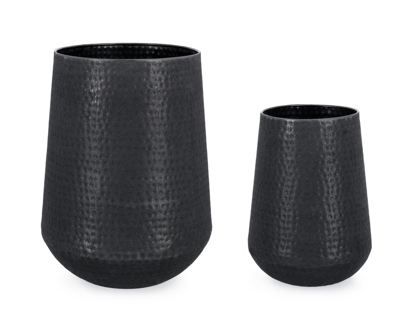 Zestaw donic ogrodowych ręcznie wykonanych KENAR czarny Ø28,Ø41 metalowych Bizzotto