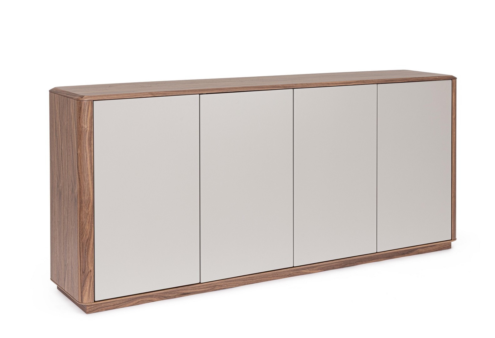 Kredens Atticus orzechowy 180x39.5x83.2cm fornirowany MDF PU Bizzotto