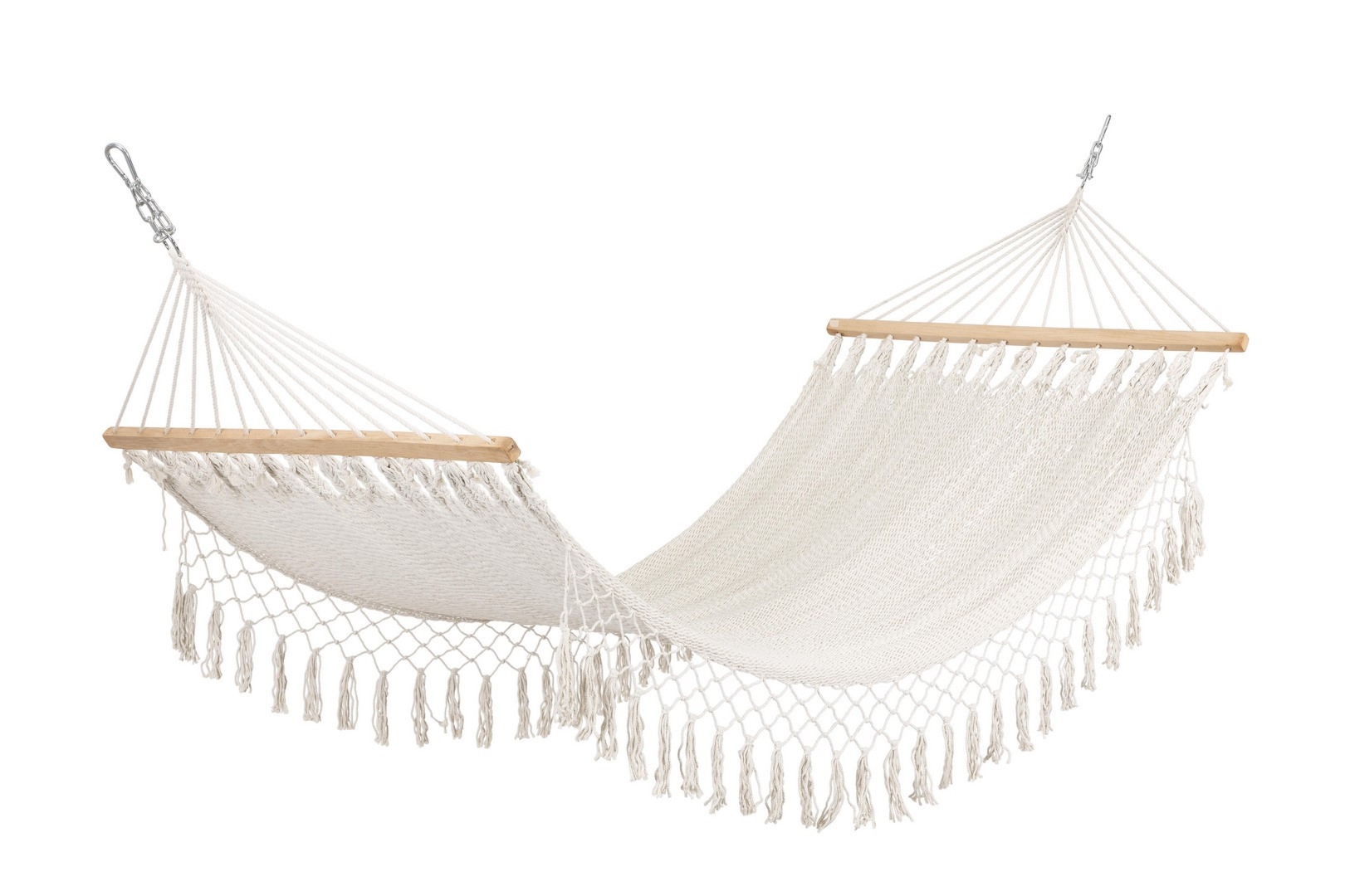 Hamak MILLOR biały 100x100 z polibawełny Bizzotto