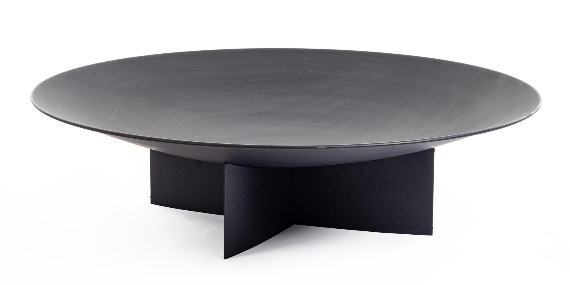 Palenisko ogrodowe NEBRASKA czarne Ø100 stalowe Bizzotto