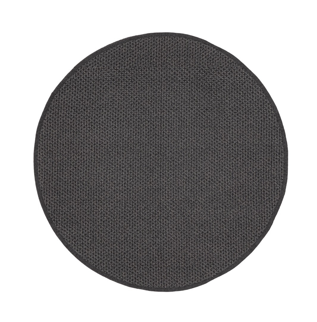Dywan zewnętrzny DAYA ciemnoszary Ø200 ręcznie tkany z polipropylenu Bizzotto