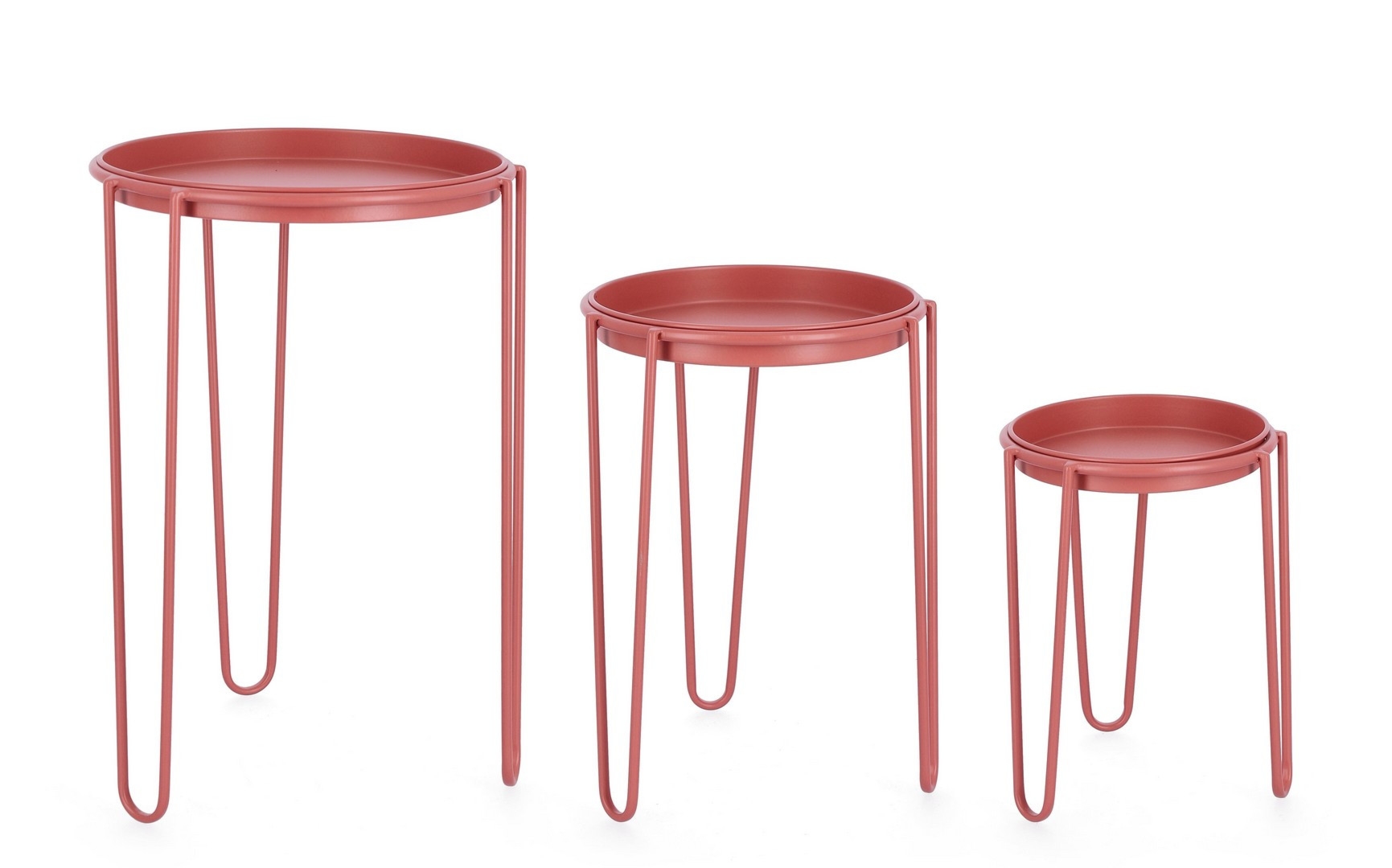 Zestaw stojaków na donice MADELYN Ø23,Ø28,Ø33 stalowy Bizzotto