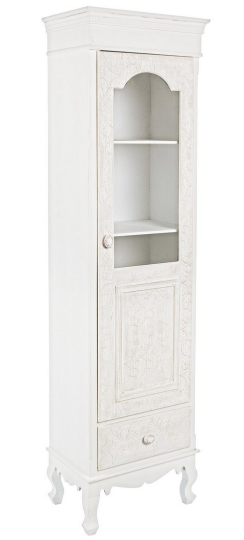 Witryna Clorine wielokolorowa 50x34x181cm MDF Bizzotto