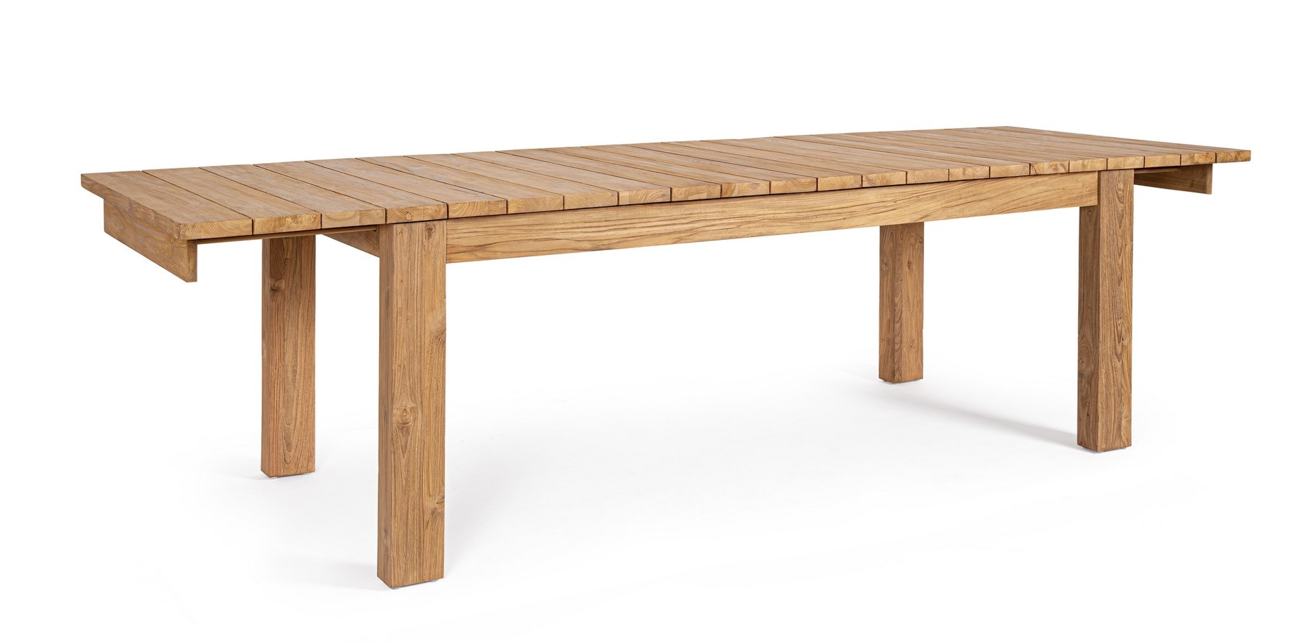 Stół ogrodowy rozkładany ZORRITOS 220-300x100 z drewna tekowego Bizzotto