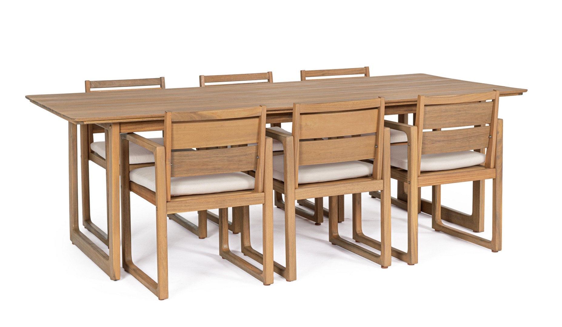 komplet ogrodowy ADRIAN z drewna akacjowego Bizzotto