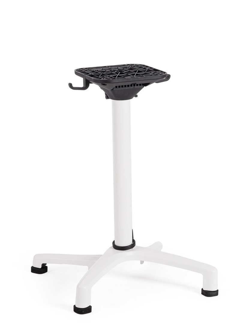 Nogi do stołu ogrodowego ELSA biały 48x48 aluminiowe Bizzotto