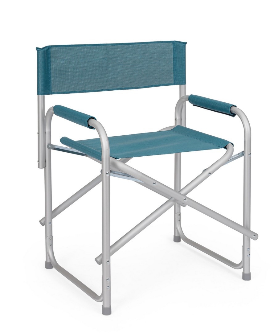Krzesło kempingowe składane CAYO 57x47 z aluminium Bizzotto