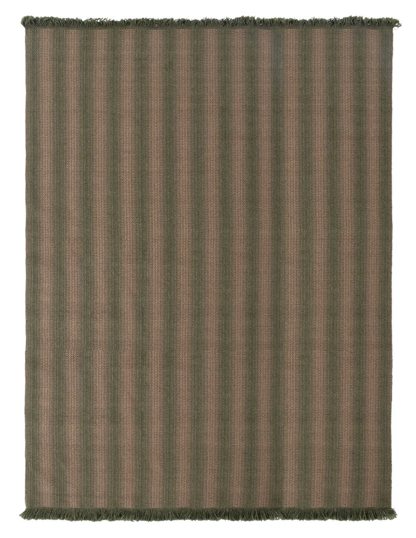 Dywan zewnętrzny ALIPOR zielony 200x300 ręcznie tkany z polipropylenu Bizzotto