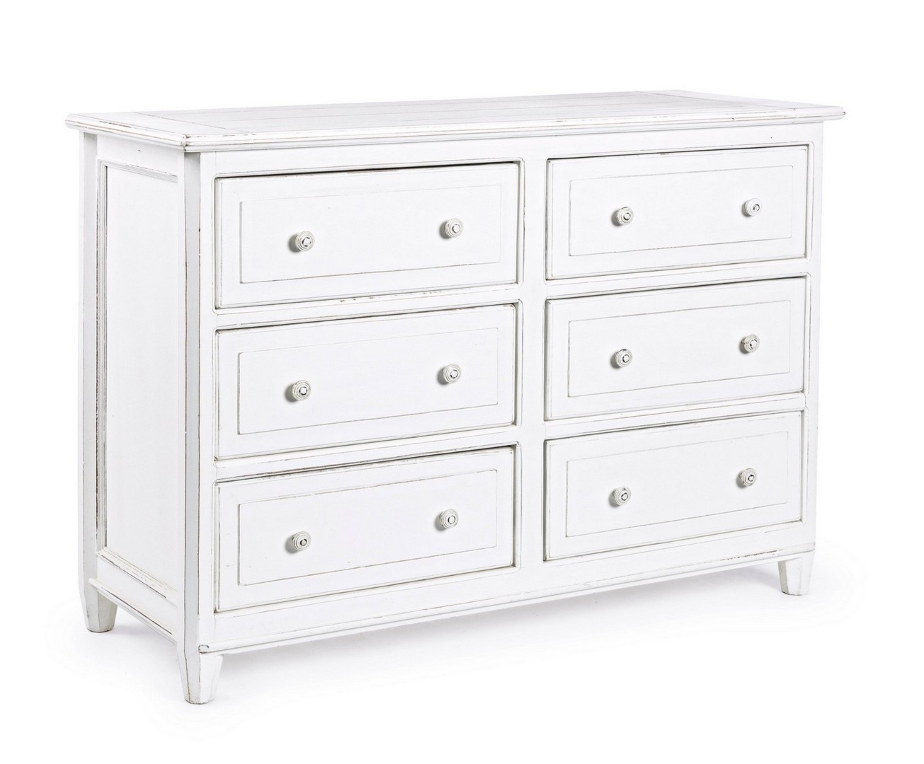 Komoda Colette naturalna 120x45x85cm drewno mango i MDF Bizzotto