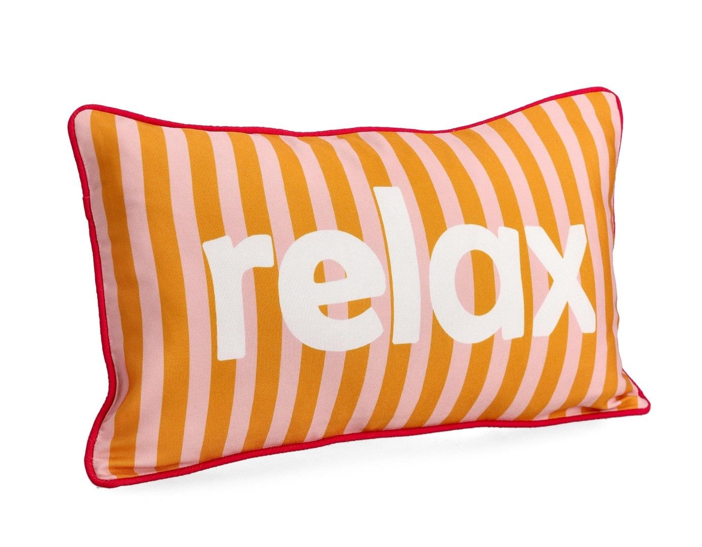 Poduszka outdoorowa KAREA pomarańczowa 30x50 wodoodporna z poliestru Bizzotto