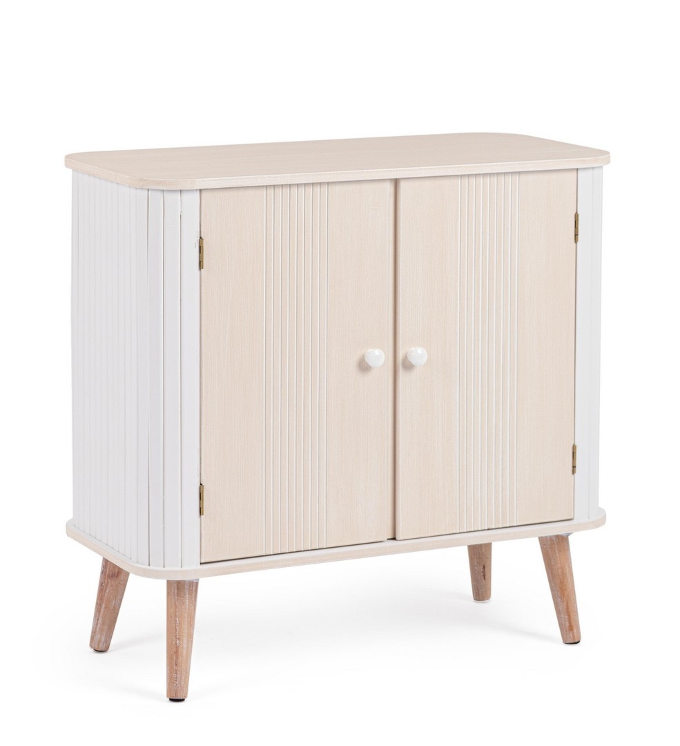 Kredens Vesly beżowy 70x34x67cm MDF sosna Bizzotto