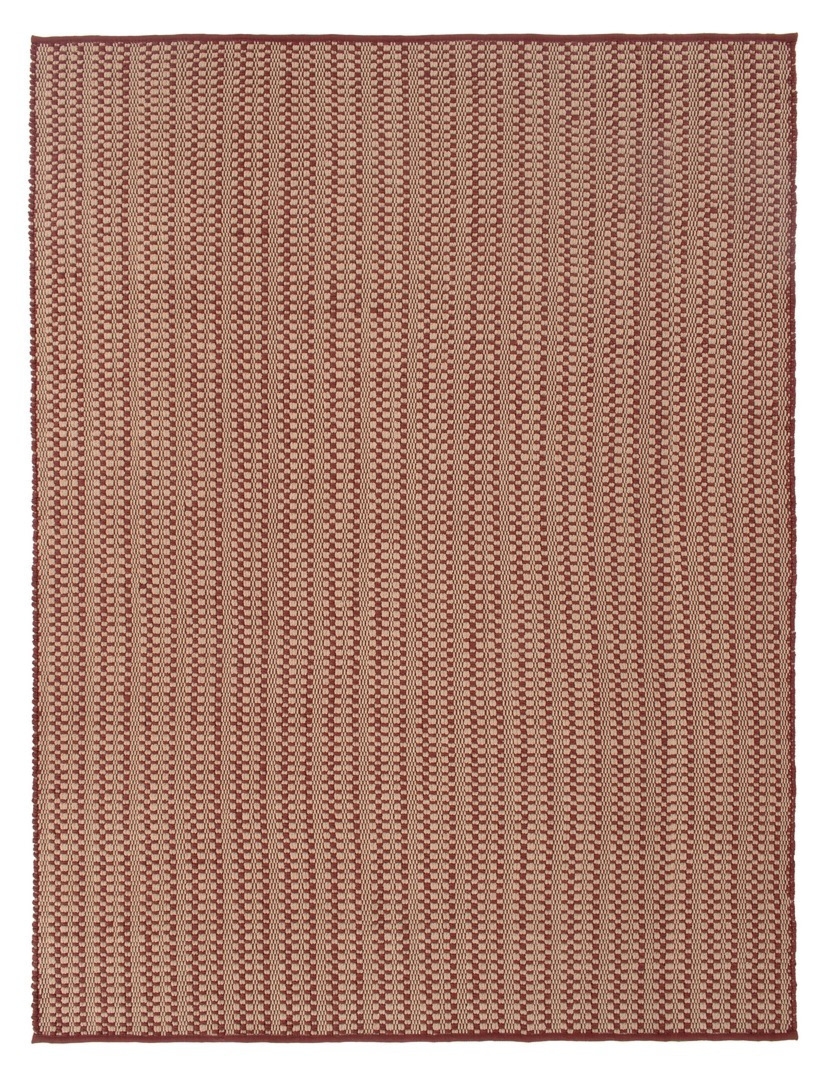 Dywan zewnętrzny VESMA bordowy 200x300 ręcznie tkany z polipropylenu Bizzotto