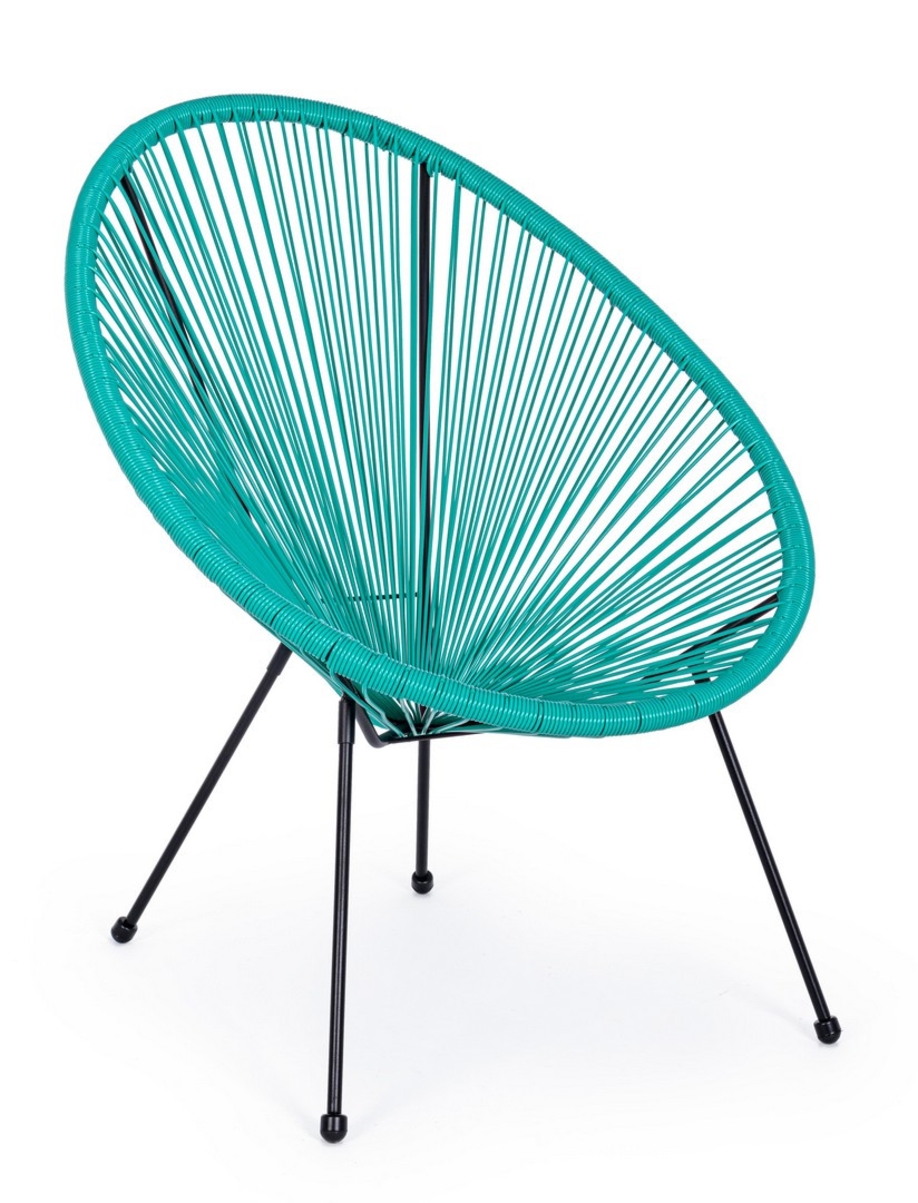 Fotel ogrodowy PARKER 72x78 stalowy Bizzotto