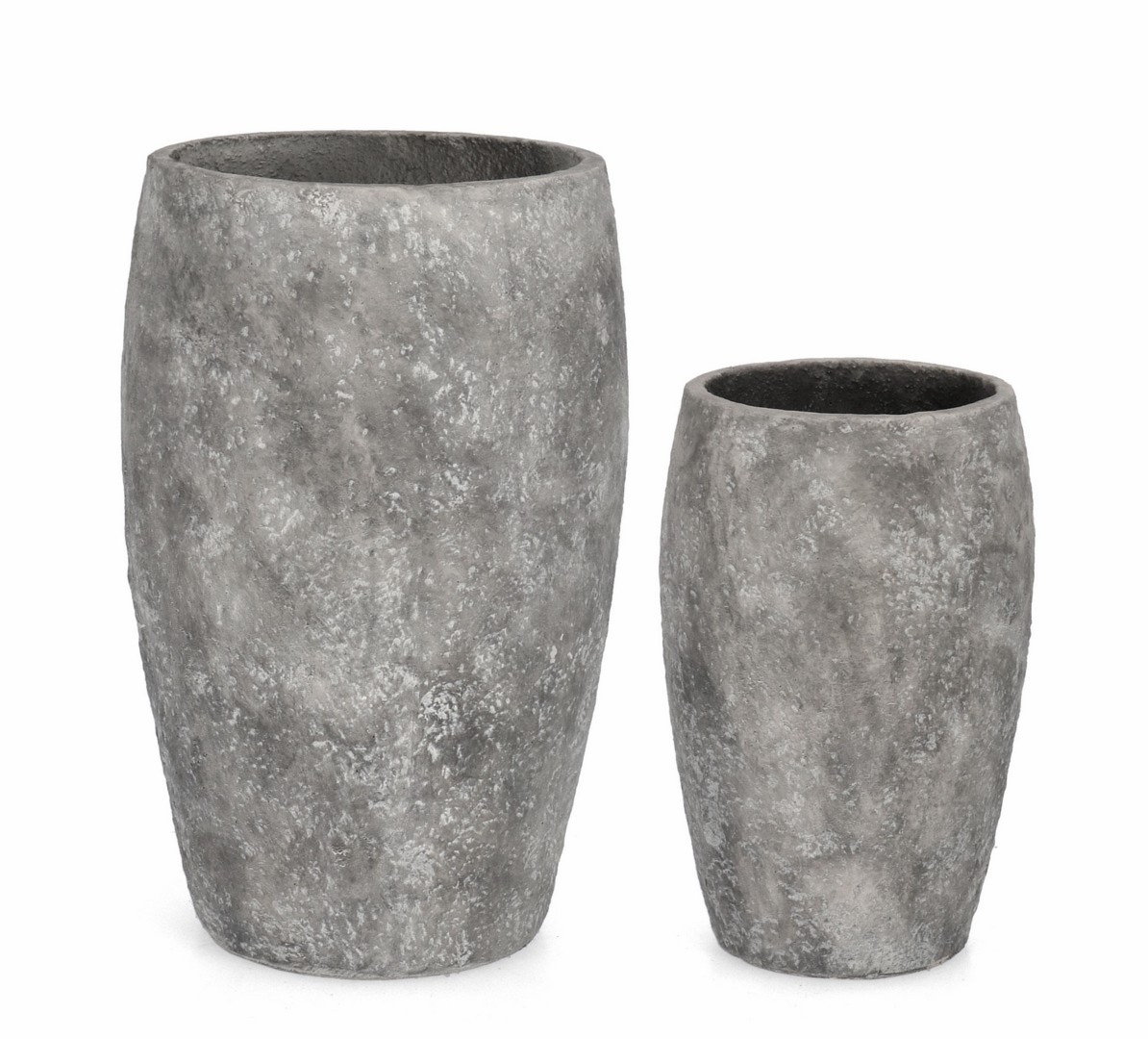 Zestaw donic ogrodowych MEILI szary Ø27,Ø36 z włókna szklanego i gliny Bizzotto