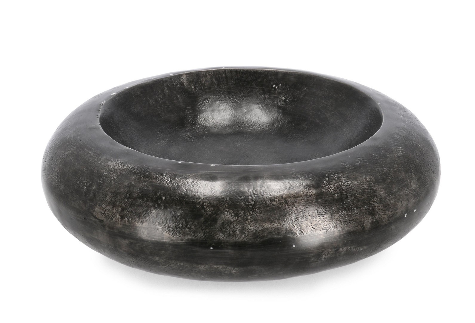 Miska dekoracyjna NADU czarna Ø45 z terakoty Bizzotto