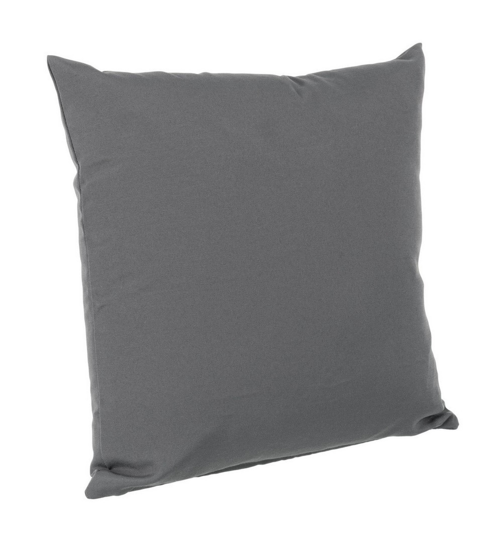 Poduszka outdoorowa RIHANNA ciemno-szara 43x43 wodoodporna olefinowa Bizzotto