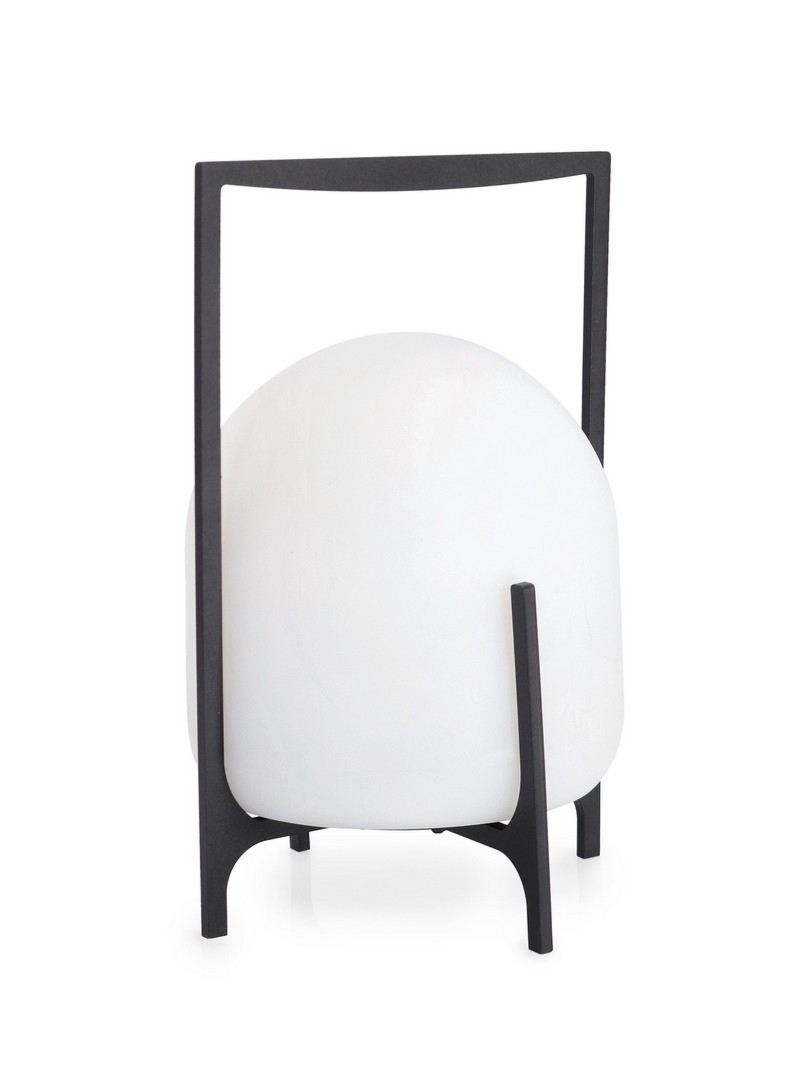 Lampa LED CUMIN czarna Ø17 metalowa Bizzotto