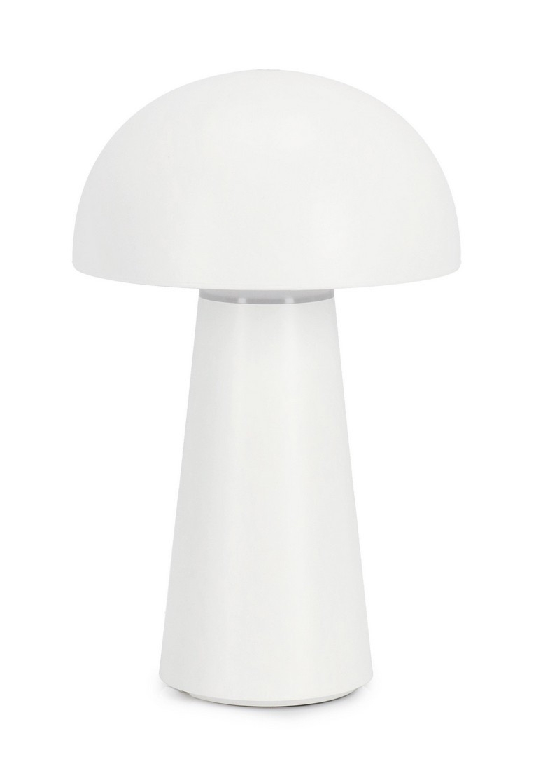 Lampa stołowa IDRIAL biała Ø13 z poliwęglanu Bizzotto