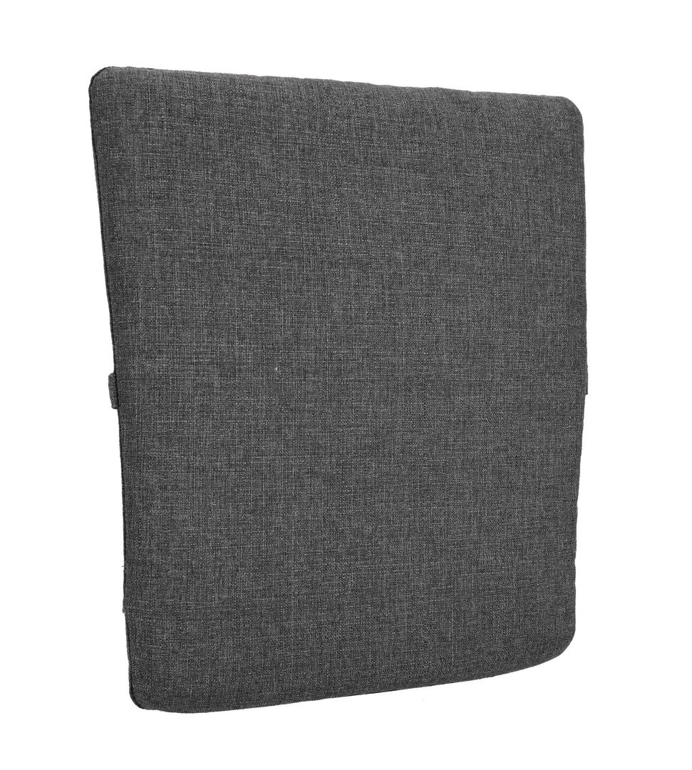 Poduszka oparciowa RAJADA ciemno-szara 44x48 wodoodporna olefinowa Bizzotto
