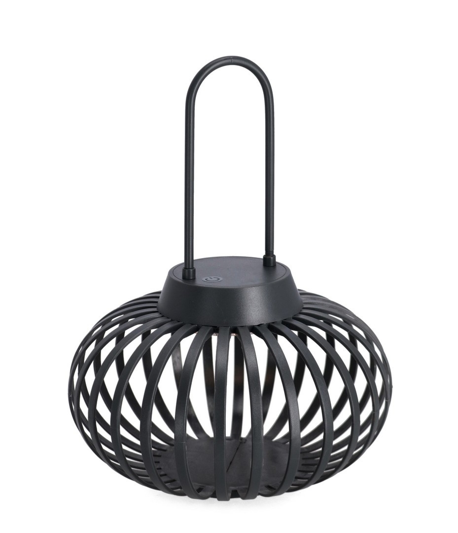 Latarnia solarna SARYN szara Ø20 stalowa Bizzotto