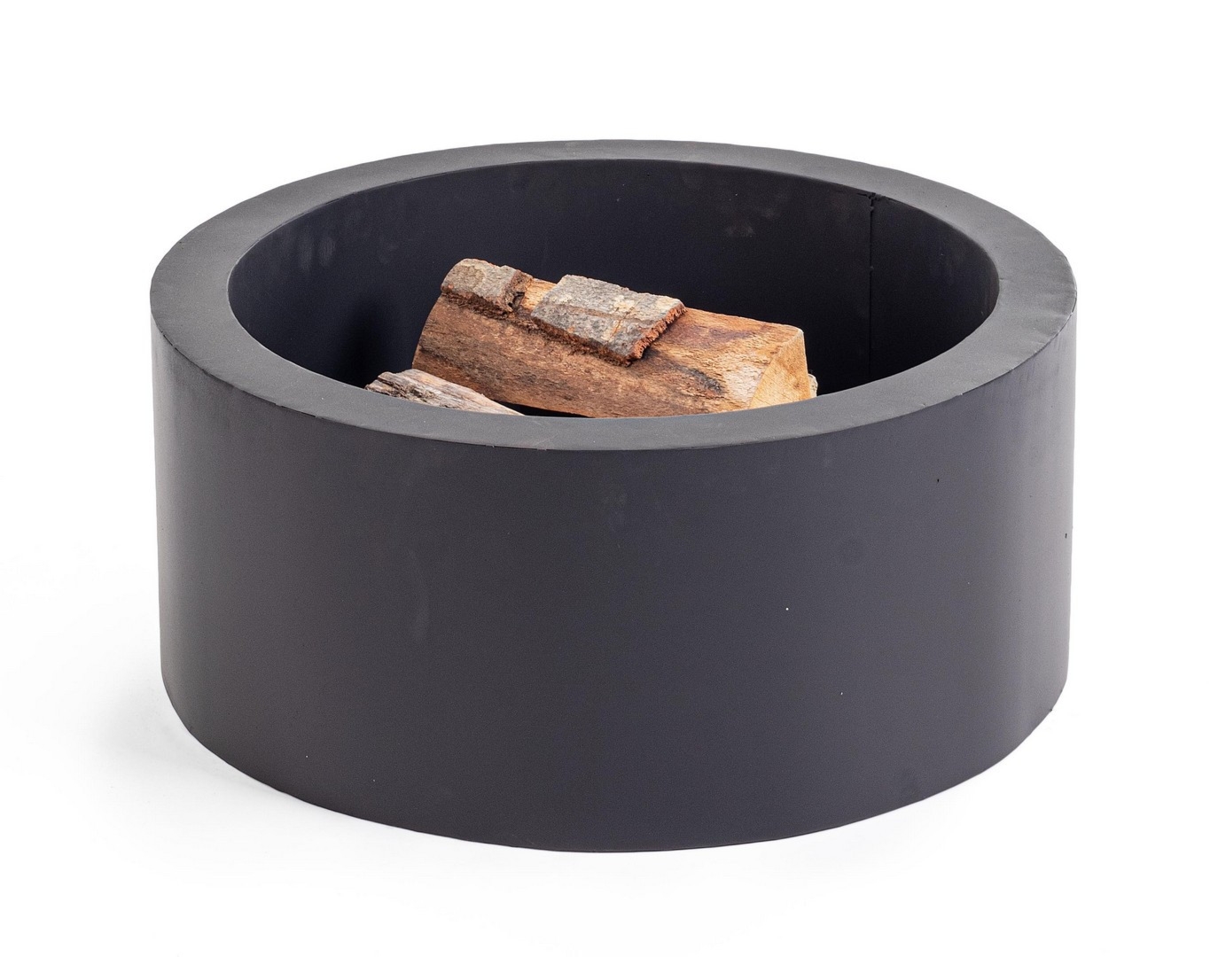 Palenisko ogrodowe NEBRASKA czarne Ø60 stalowe Bizzotto