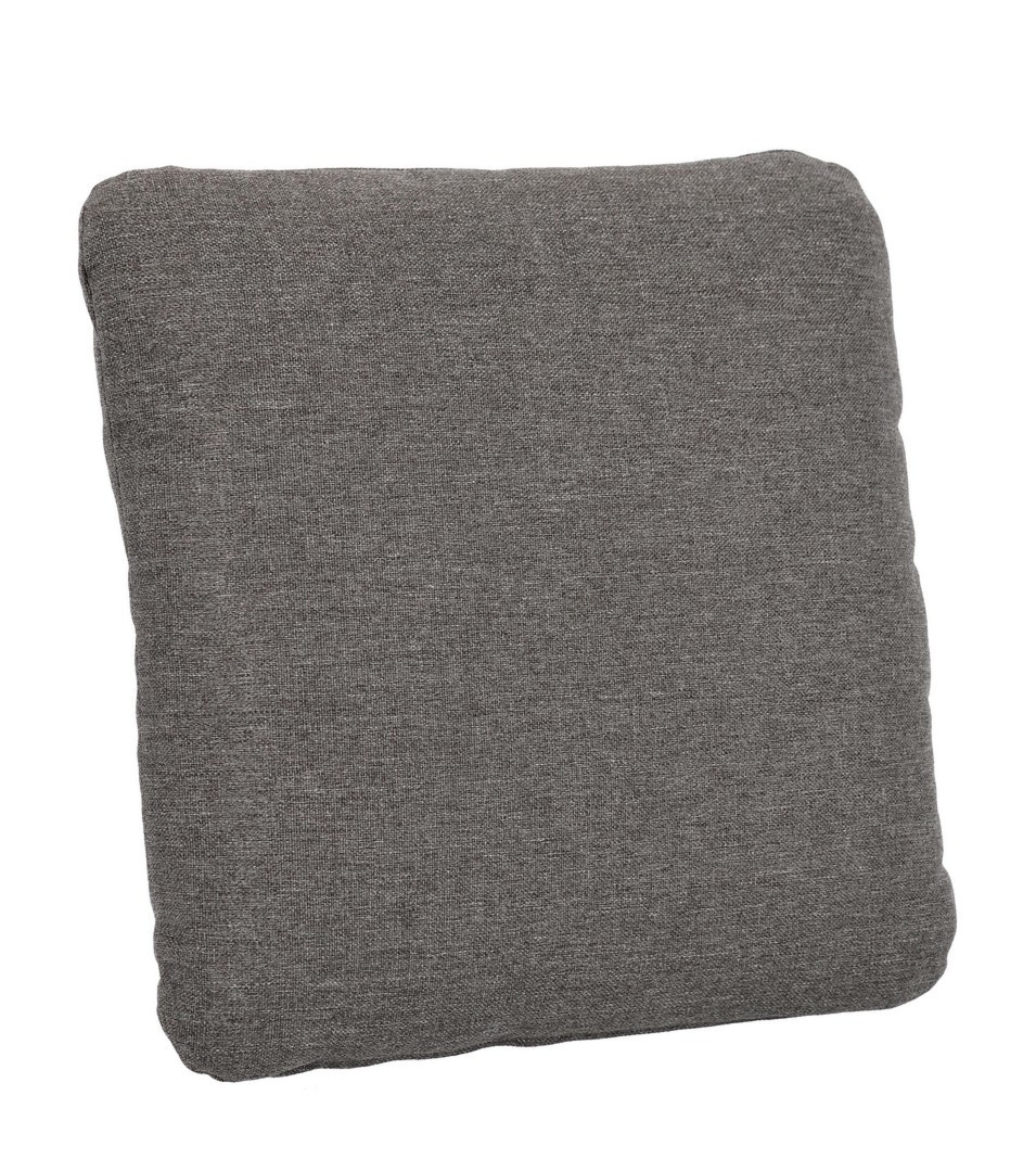 Poduszka oparciowa BACK ciemno-szara 45x45 wodoodporna olefinowa Bizzotto