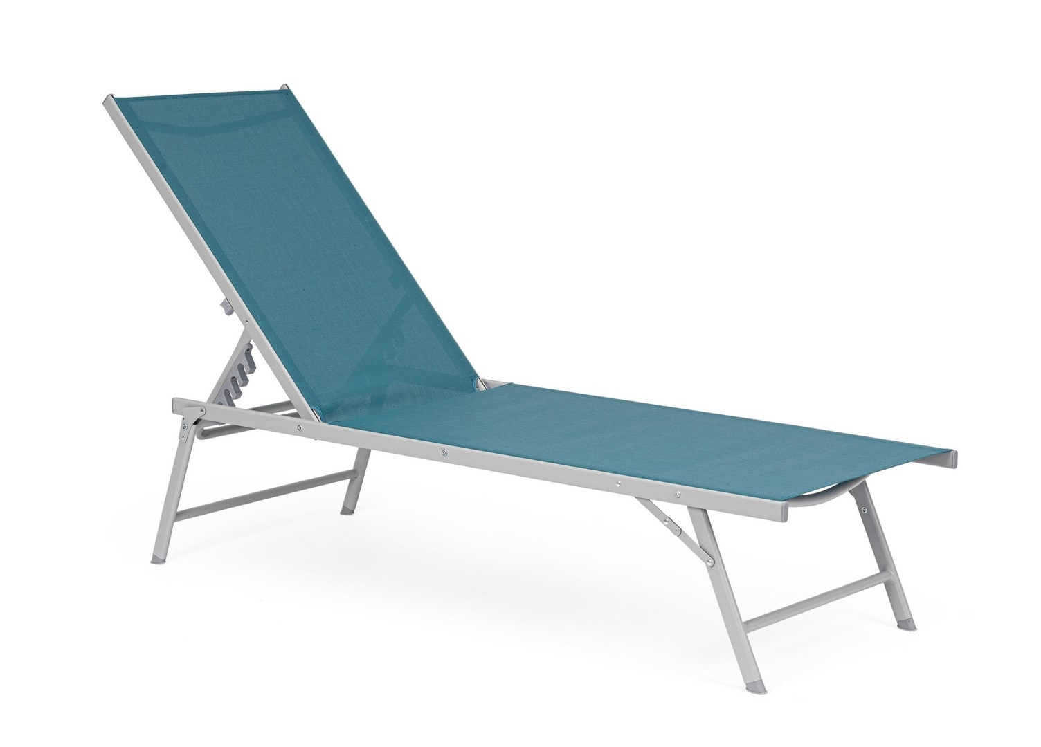 Leżak kempingowy CAYO 181x55.5 z anodowanego aluminium Bizzotto