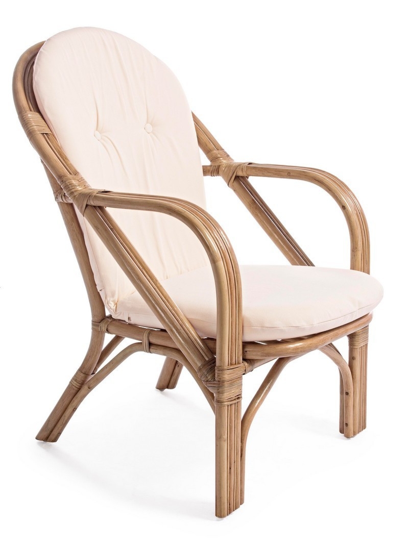 Fotel ogrodowy NEW 64x77 z rattanu Bizzotto