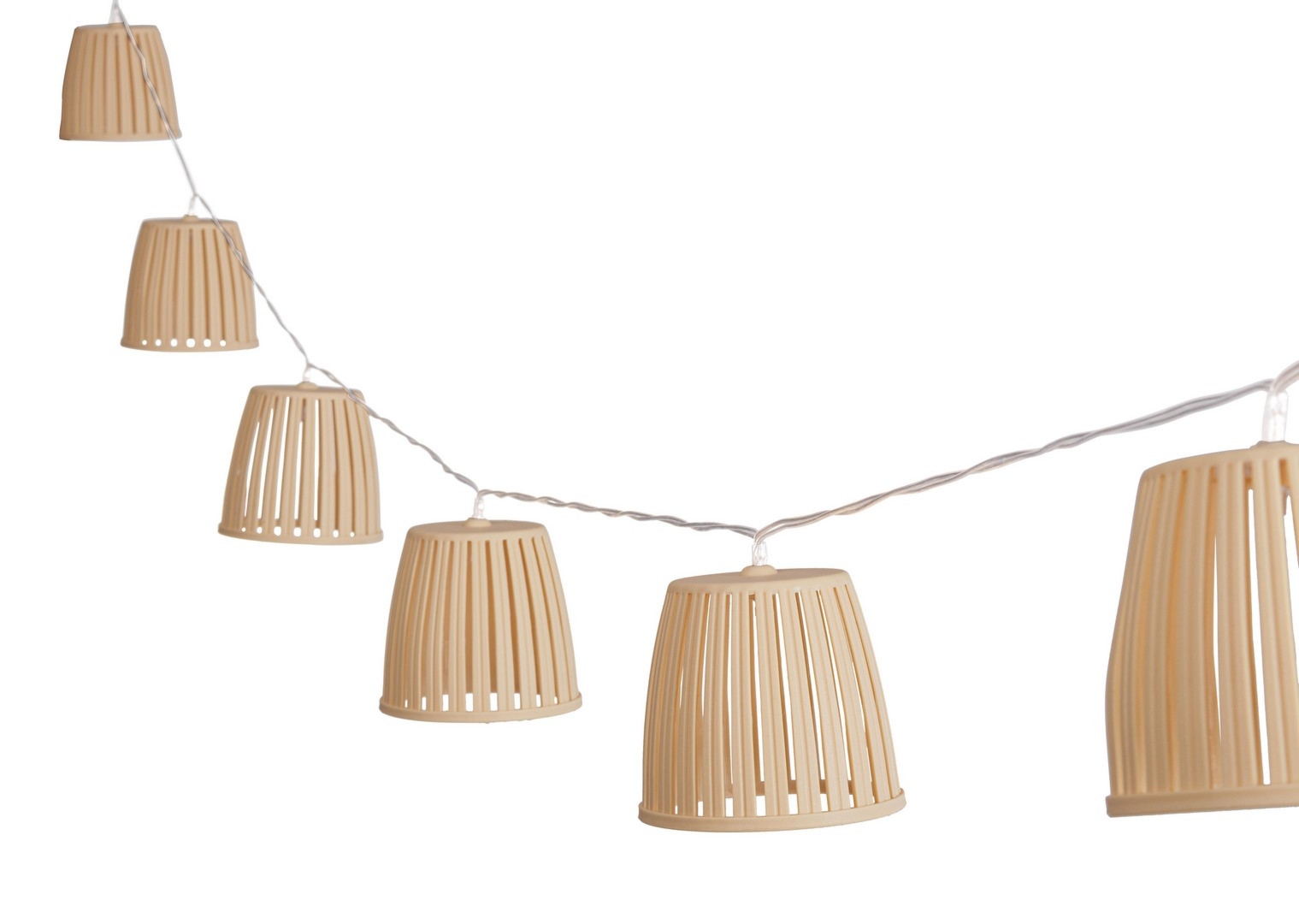 Łańcuch solarny HARUMY Ø7 z plastiku Bizzotto