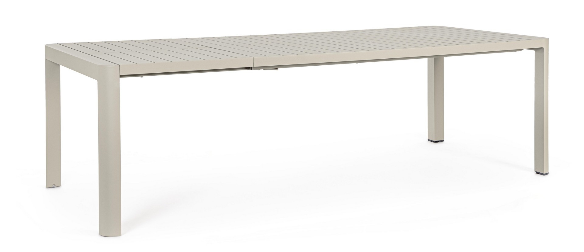 Stół ogrodowy KIPLIN beżowy 180/240x100 aluminiowy Bizzotto