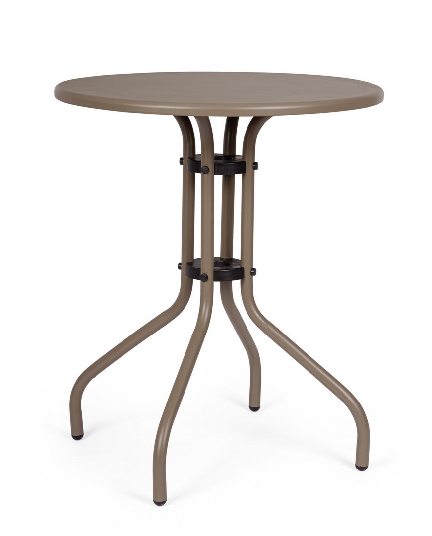 Stolik ogrodowy DAVID Ø60 stalowy Bizzotto