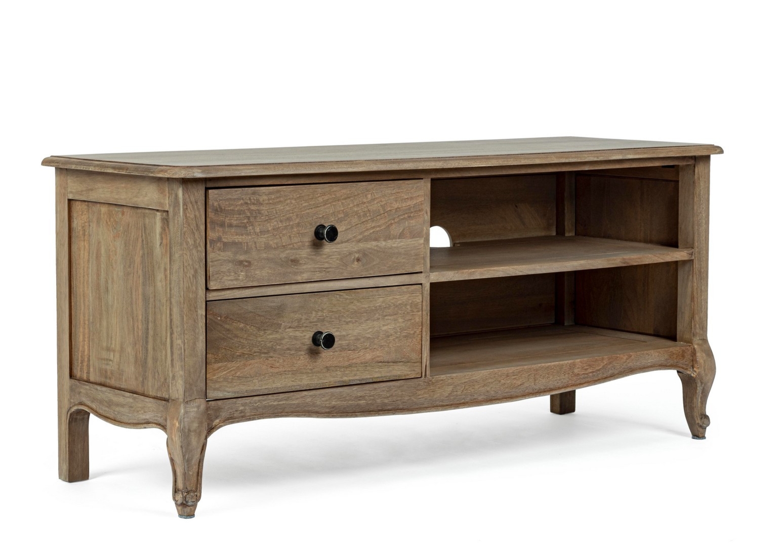 Szafka RTV Domitille mango 115x40x52cm mango wood i MDF Bizzotto