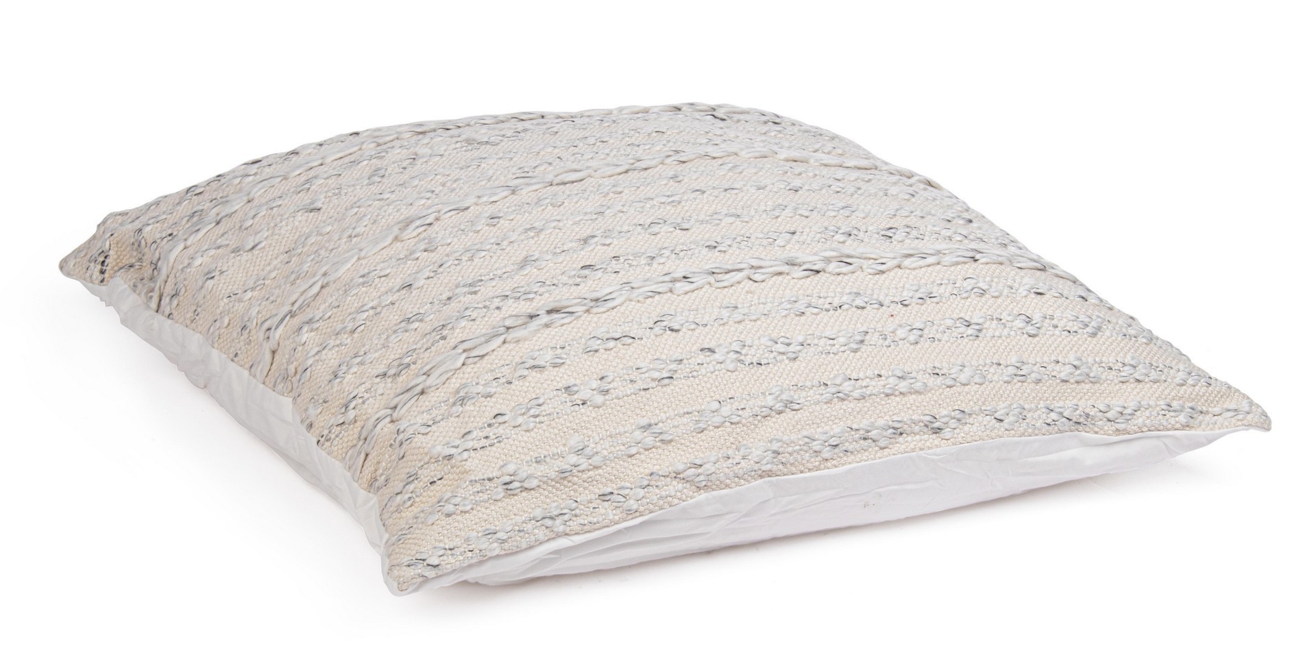 Poduszka outdoorowa TOSH biała 80x80 wodoodporna z poliestru Bizzotto