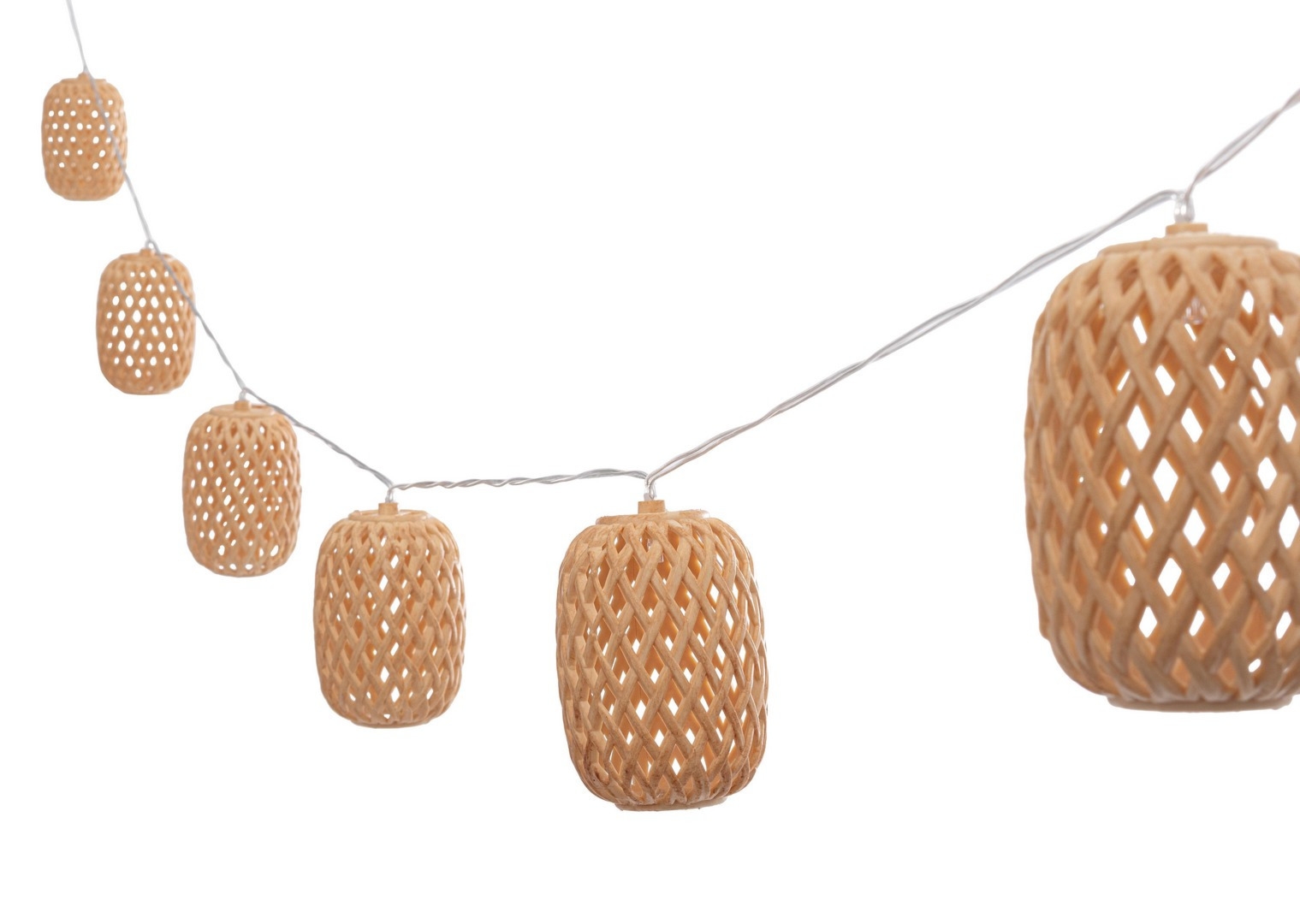 Łańcuch solarny HARUMY Ø6 z plastiku Bizzotto