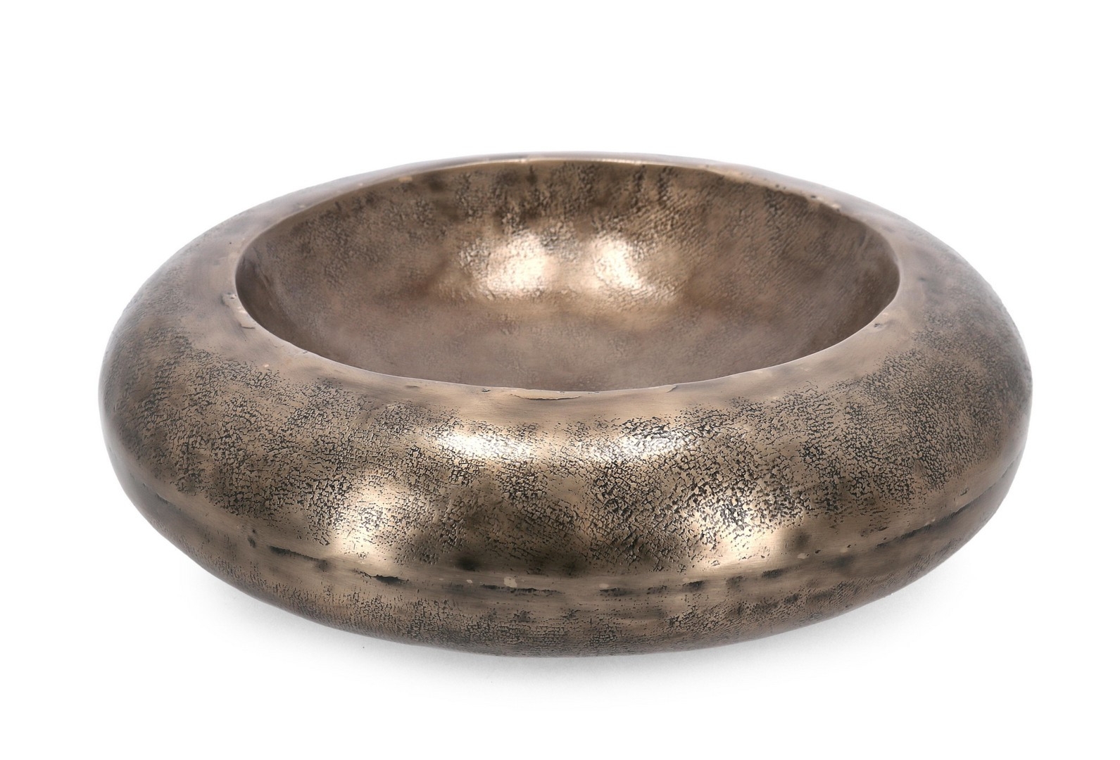 Miska dekoracyjna NADU złota Ø45 z terakoty Bizzotto