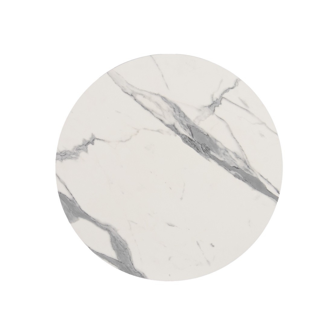 Blat stołu ogrodowego VEINED Ø70 z laminatu HPL Bizzotto