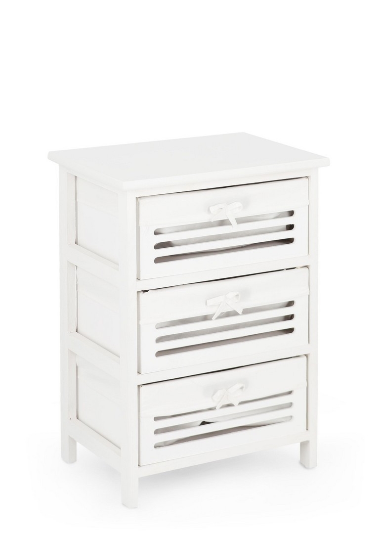 Komoda Leny naturalna 40x29x58cm drewno paulowni Bizzotto