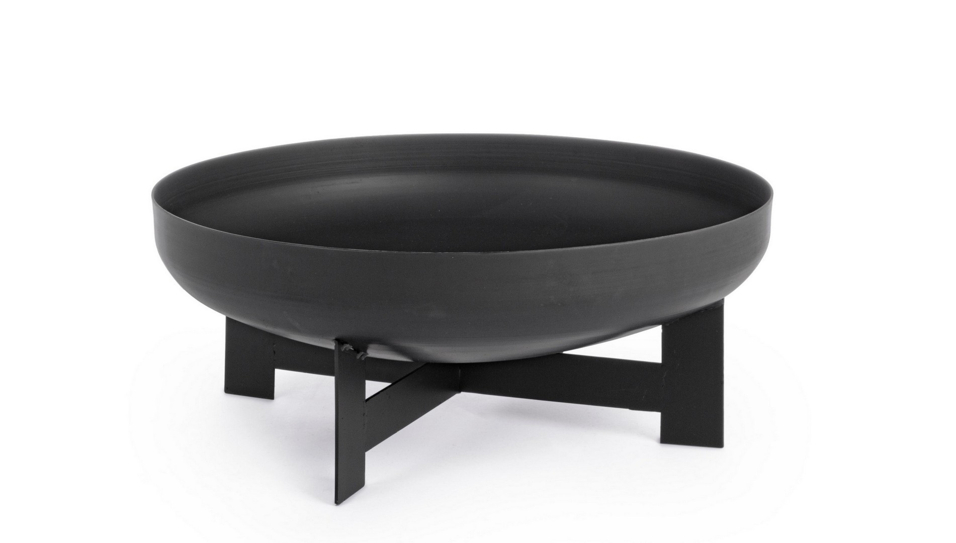 Palenisko ogrodowe EFESTO czarne Ø50 stalowe Bizzotto