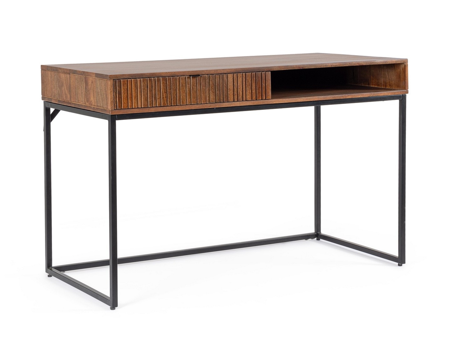 Biurko Tadita mango 120x60x78cm drewno mango stal Bizzotto