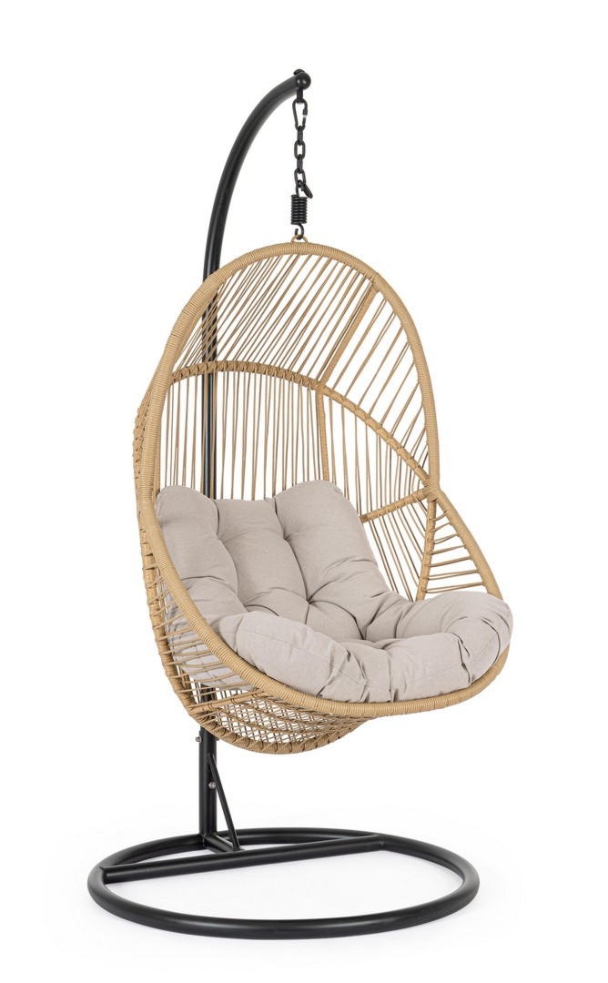 Fotel wiszący MARTINICA  Ø95 stalowy Bizzotto