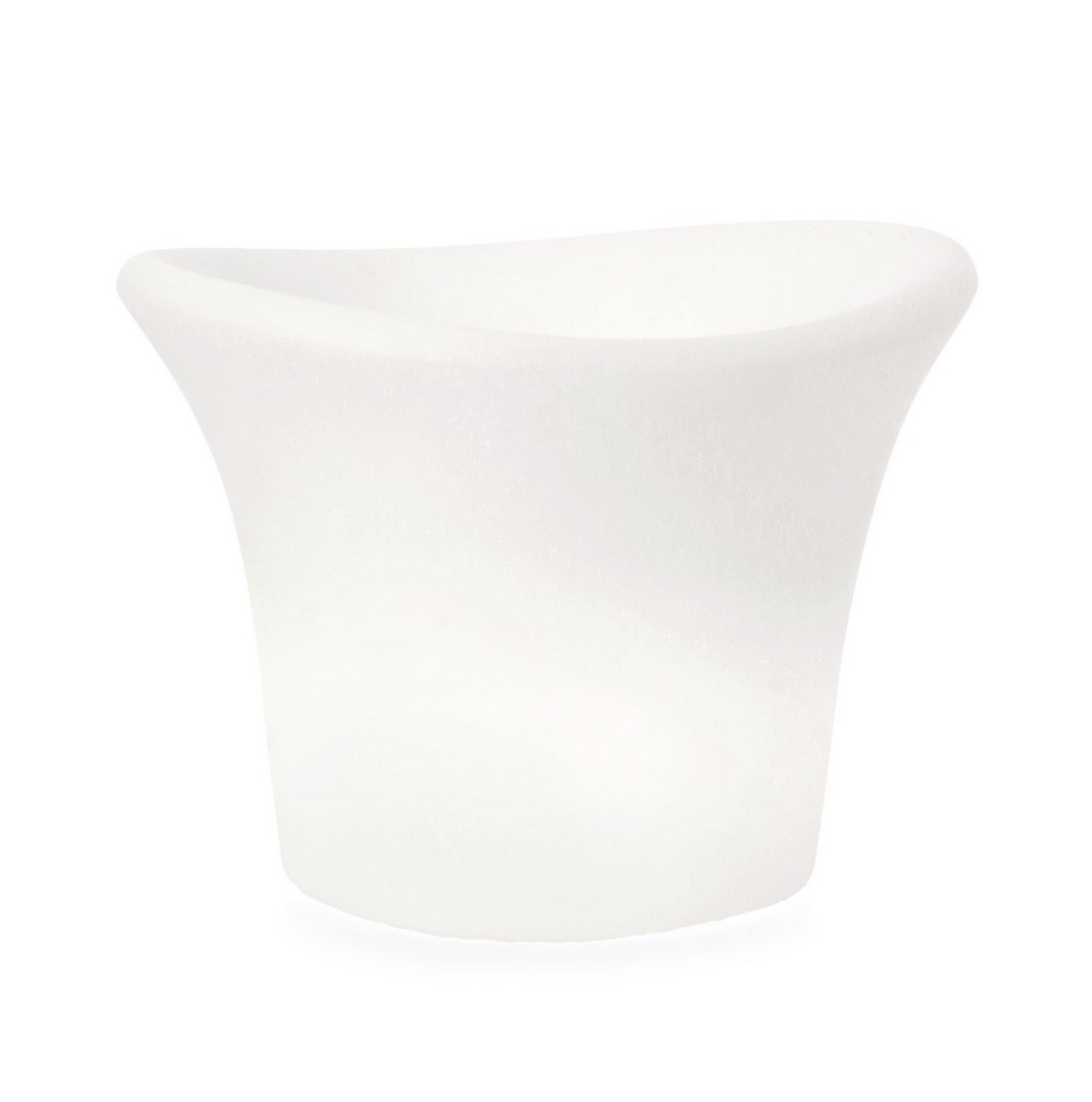 Lampa LED DAVE biała 37x32 PE Bizzotto