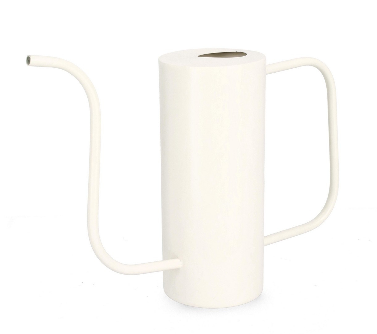 Konewka KEYRA biała 35x9,5x26h stalowa Bizzotto