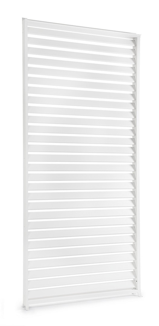 Panel żaluzjowy do pergoli OCEAN biały 113x6 z aluminium Bizzotto