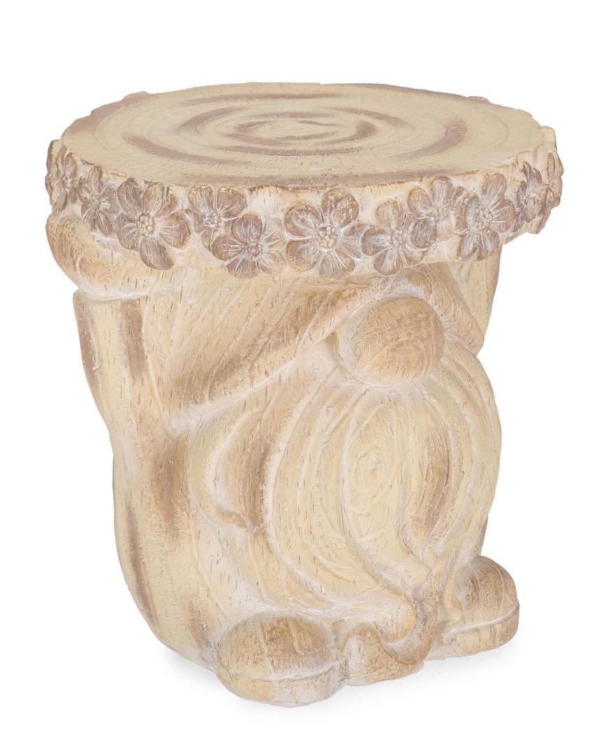 Wazon ze skrzatem BLOSSY Ø30 z magnezu Bizzotto