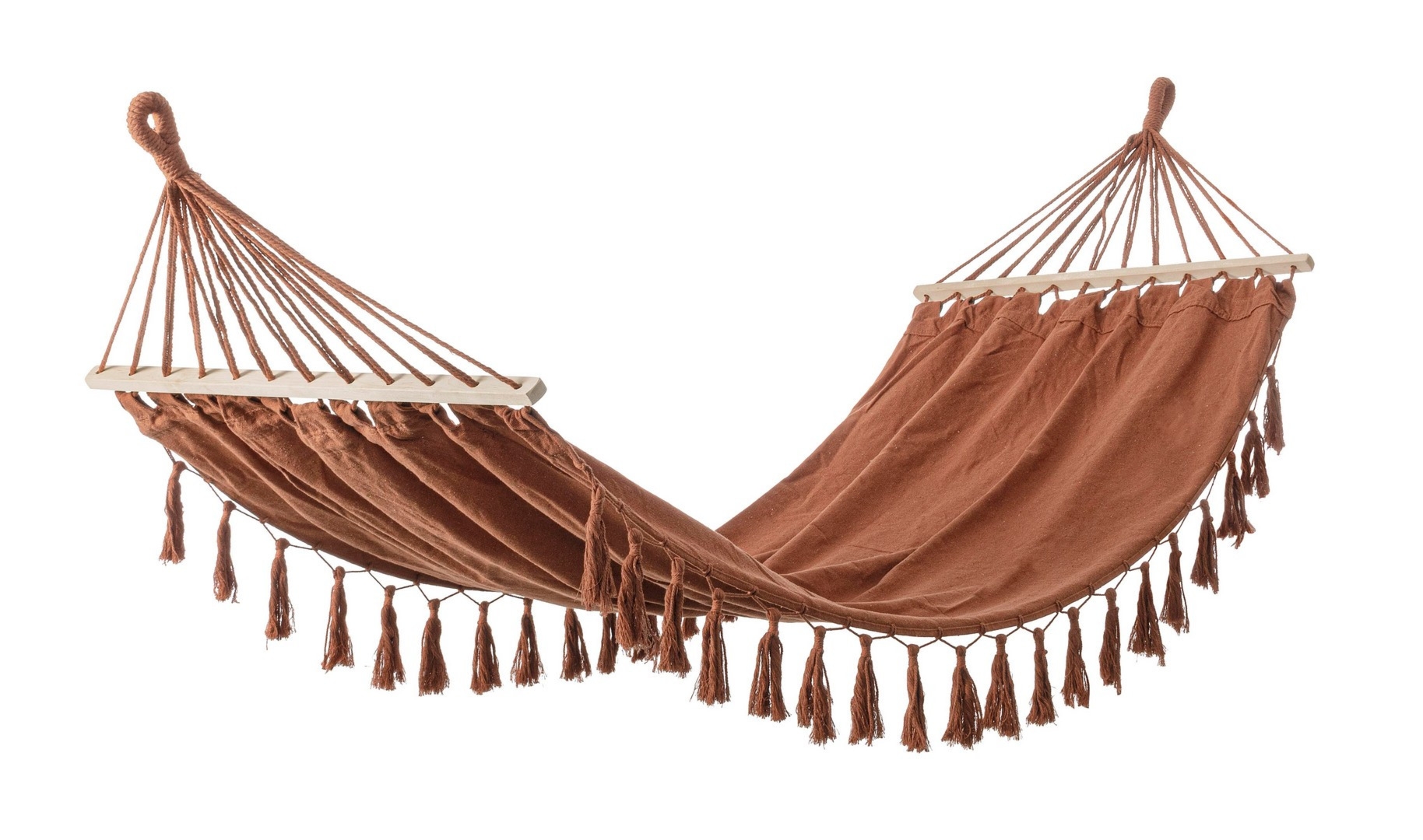 Hamak JUAN terakota 200x100 z polibawełny Bizzotto