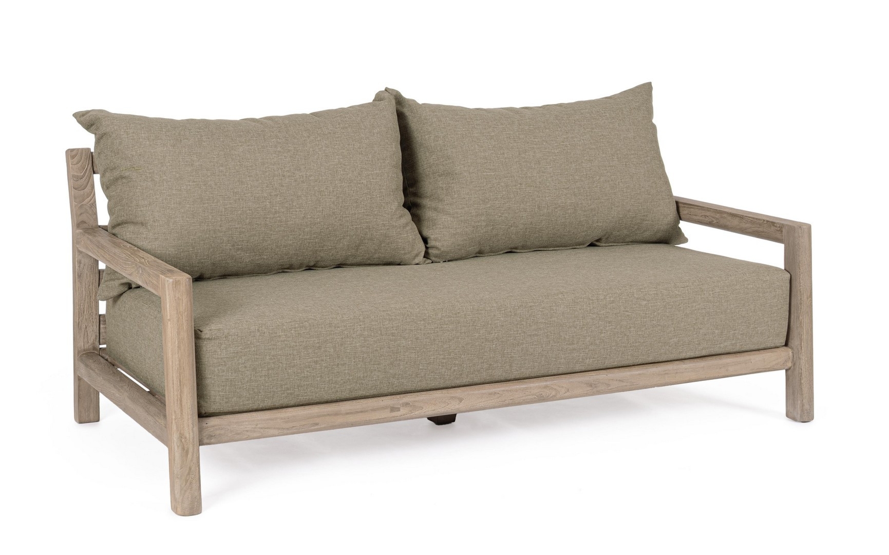 Sofa ogrodowa 2-3-os MAYNARD 180x90 z drewna teak Bizzotto