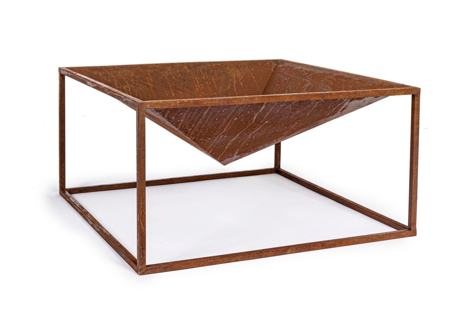 Palenisko ogrodowe ILLINOIS 60x60 stalowe Bizzotto