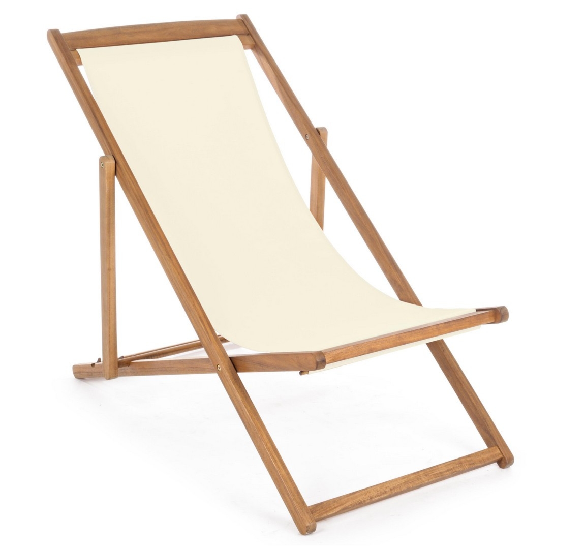 Leżak ogrodowy NOEMI 60x106 z drewna akacjowego Bizzotto