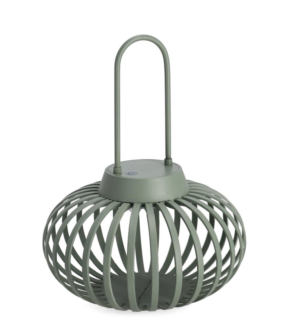 Latarnia solarna SARYN zielona Ø20 stalowa Bizzotto